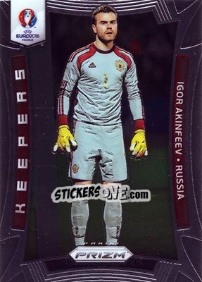 Sticker Igor Akinfeev - UEFA Euro 2016 Prizm n. K-17 - Panini