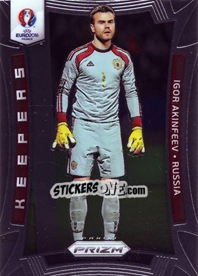 Figurina Igor Akinfeev - UEFA Euro 2016 Prizm - Panini