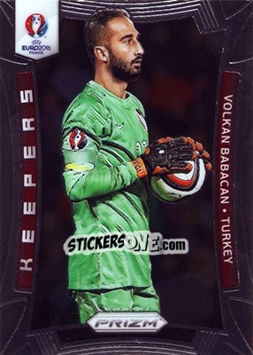 Sticker Volkan Babacan - UEFA Euro 2016 Prizm n. K-20 - Panini