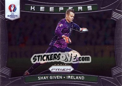 Cromo Shay Given - UEFA Euro 2016 Prizm - Panini