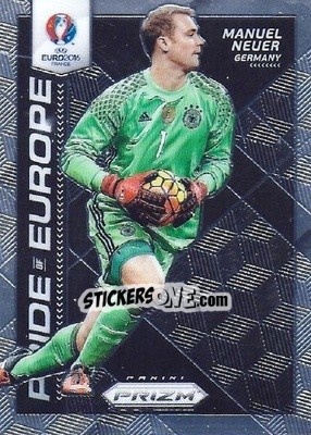 Sticker Manuel Neuer - UEFA Euro 2016 Prizm n. PE-1 - Panini