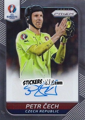 Sticker Petr Cech - UEFA Euro 2016 Prizm n. S-4 - Panini