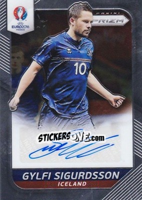 Sticker Gylfi Sigurdsson - UEFA Euro 2016 Prizm n. S-12 - Panini