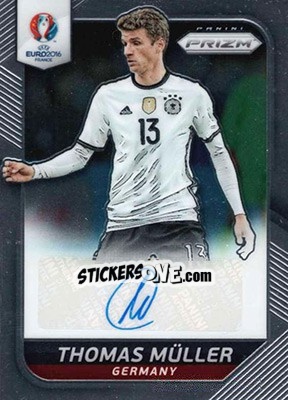 Sticker Thomas Muller - UEFA Euro 2016 Prizm n. S-48 - Panini