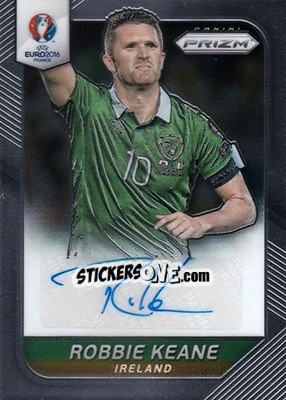 Sticker Robbie Keane - UEFA Euro 2016 Prizm n. S-52 - Panini