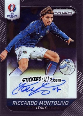 Figurina Riccardo Montolivo - UEFA Euro 2016 Prizm n. S-57 - Panini