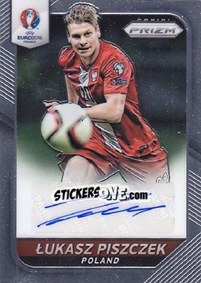 Sticker Lukasz Piszczek - UEFA Euro 2016 Prizm n. S-61 - Panini
