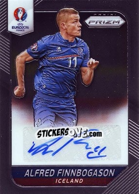 Sticker Alfred Finnbogason - UEFA Euro 2016 Prizm n. S-66 - Panini