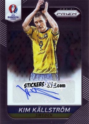 Sticker Kim Kallstrom - UEFA Euro 2016 Prizm n. S-69 - Panini