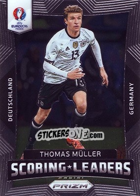 Sticker Thomas Muller - UEFA Euro 2016 Prizm n. SL-5 - Panini