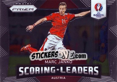 Figurina Marc Janko - UEFA Euro 2016 Prizm - Panini