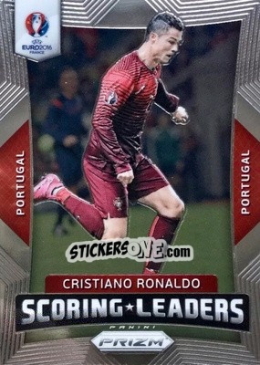 Figurina Cristiano Ronaldo - UEFA Euro 2016 Prizm - Panini