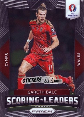 Sticker Gareth Bale - UEFA Euro 2016 Prizm n. SL-12 - Panini