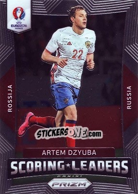 Cromo Artem Dzyuba - UEFA Euro 2016 Prizm - Panini