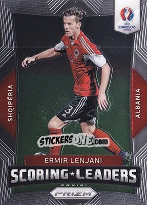 Sticker Ermir Lenjani - UEFA Euro 2016 Prizm - Panini