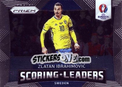 Sticker Zlatan Ibrahimovic - UEFA Euro 2016 Prizm n. SL-24 - Panini
