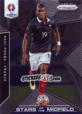 Sticker Paul Pogba - UEFA Euro 2016 Prizm n. SM-1 - Panini