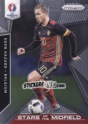 Sticker Eden Hazard - UEFA Euro 2016 Prizm n. SM-2 - Panini