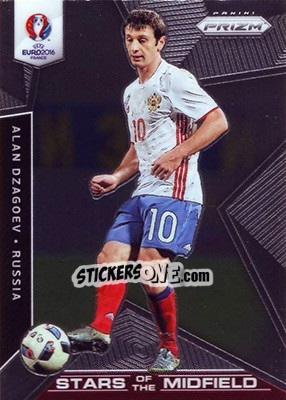 Sticker Alan Dzagoev - UEFA Euro 2016 Prizm n. SM-10 - Panini