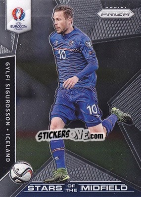 Sticker Gylfi Sigurdsson - UEFA Euro 2016 Prizm - Panini