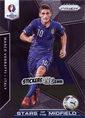 Sticker Marco Verratti - UEFA Euro 2016 Prizm n. SM-14 - Panini