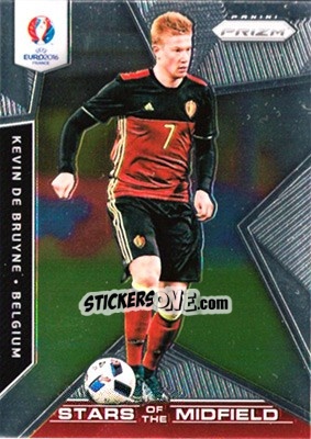 Sticker Kevin De Bruyne - UEFA Euro 2016 Prizm n. SM-17 - Panini