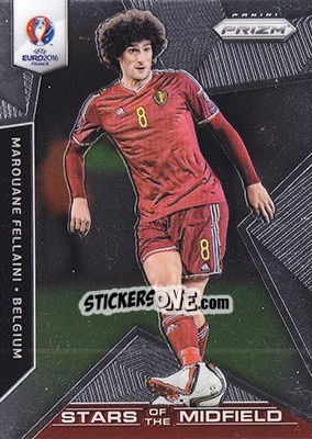 Sticker Marouane Fellaini - UEFA Euro 2016 Prizm n. SM-20 - Panini