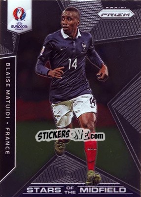 Sticker Blaise Matuidi - UEFA Euro 2016 Prizm n. SM-21 - Panini