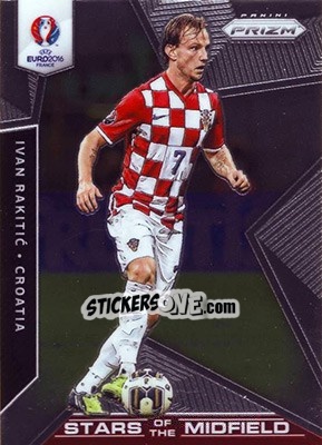 Sticker Ivan Rakitic - UEFA Euro 2016 Prizm n. SM-25 - Panini