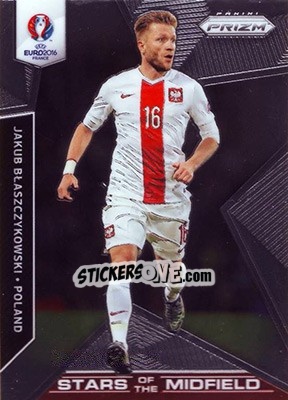 Sticker Jakub Blaszczykowski - UEFA Euro 2016 Prizm n. SM-26 - Panini