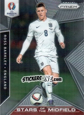 Sticker Ross Barkley - UEFA Euro 2016 Prizm n. SM-29 - Panini
