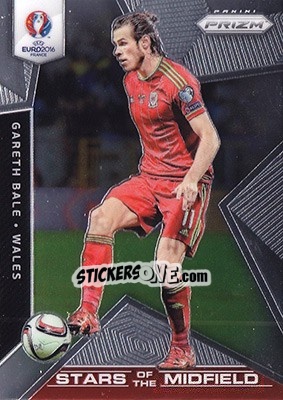 Sticker Gareth Bale - UEFA Euro 2016 Prizm n. SM-31 - Panini