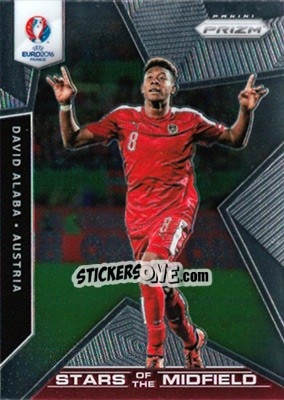 Sticker David Alaba - UEFA Euro 2016 Prizm n. SM-32 - Panini