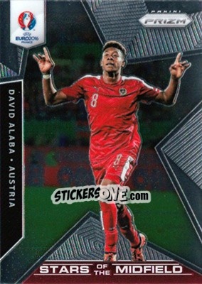 Sticker David Alaba - UEFA Euro 2016 Prizm - Panini