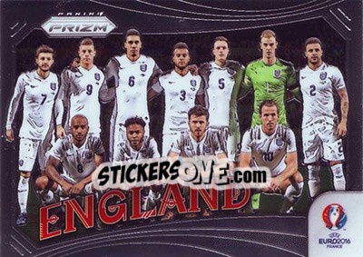 Sticker England - UEFA Euro 2016 Prizm n. TP-3 - Panini