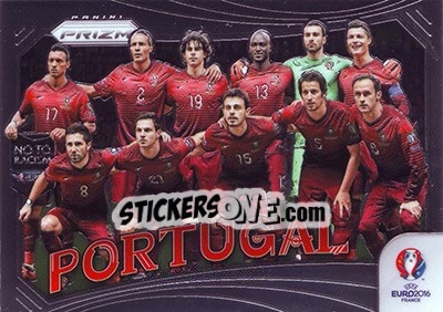 Sticker Portugal - UEFA Euro 2016 Prizm - Panini