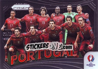 Figurina Portugal - UEFA Euro 2016 Prizm - Panini