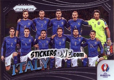 Sticker Italy - UEFA Euro 2016 Prizm - Panini