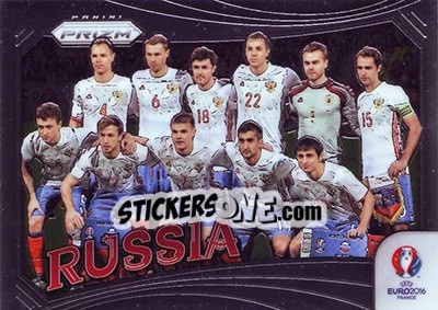 Sticker Russia - UEFA Euro 2016 Prizm n. TP-7 - Panini