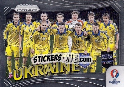 Sticker Ukraine - UEFA Euro 2016 Prizm - Panini