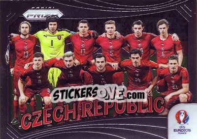 Sticker Czech Republic - UEFA Euro 2016 Prizm n. TP-12 - Panini