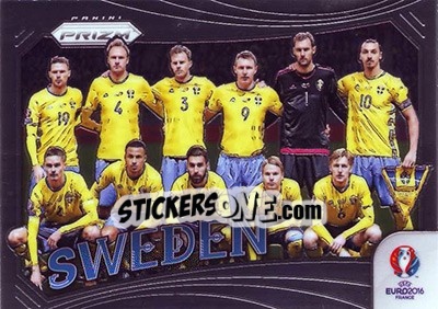 Sticker Sweden - UEFA Euro 2016 Prizm n. TP-13 - Panini
