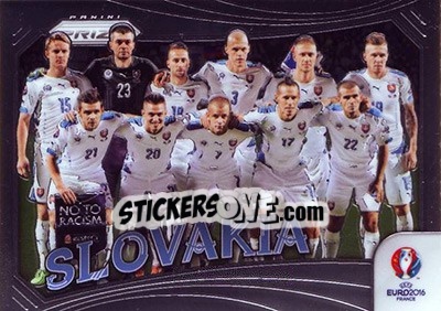 Sticker Slovakia - UEFA Euro 2016 Prizm n. TP-16 - Panini