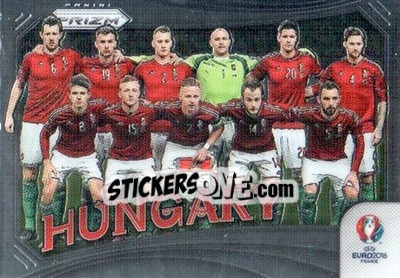 Sticker Hungary - UEFA Euro 2016 Prizm - Panini