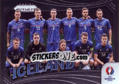 Figurina Iceland - UEFA Euro 2016 Prizm - Panini