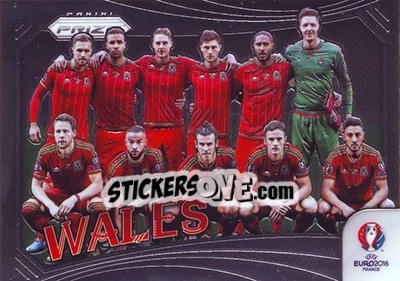 Sticker Wales - UEFA Euro 2016 Prizm - Panini