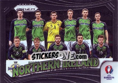 Sticker Northern Ireland - UEFA Euro 2016 Prizm - Panini