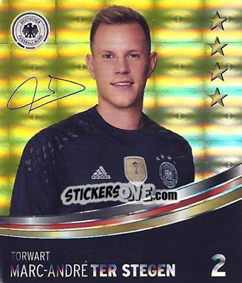 Cromo Marc-André ter Stegen - DFB-Sammelalbum 2016 n. 2g - Rewe