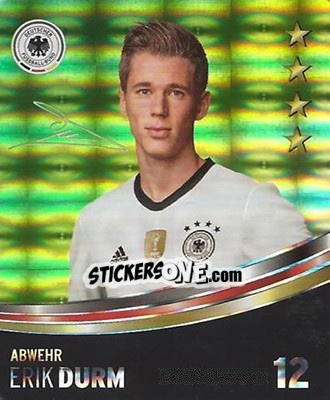 Cromo Erik Durm - DFB-Sammelalbum 2016 - Rewe