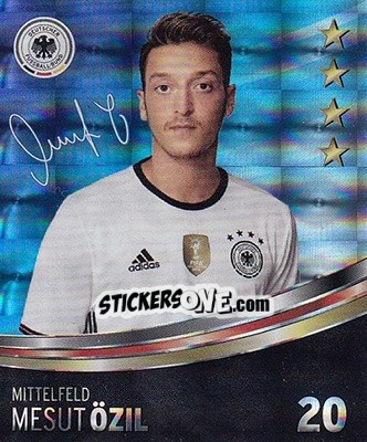 Sticker Mesut Özil - DFB-Sammelalbum 2016 n. 20g - Rewe